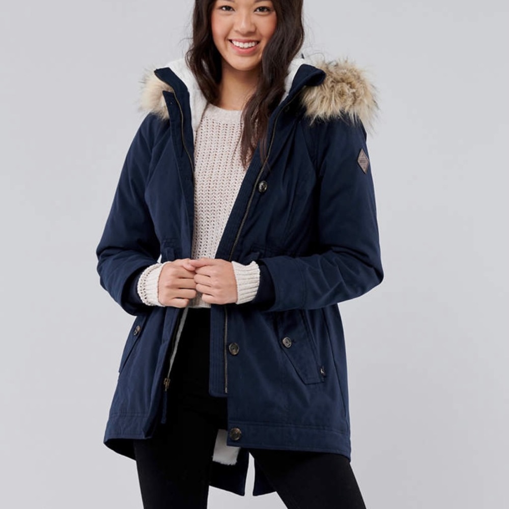 Sherpa lined jacket